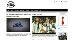 Desktop Screenshot of gypsy-music.net